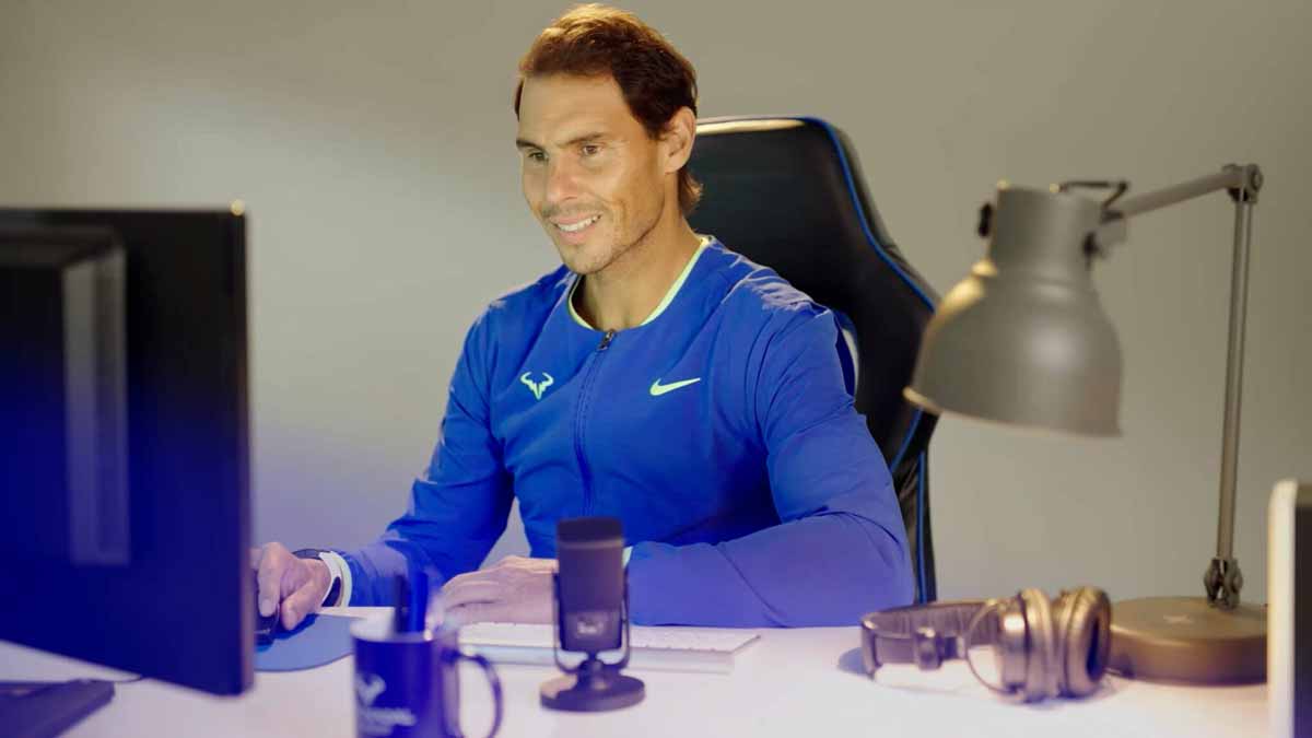 Metaverso Rafa Nadal Academy Espacio Virtual realizado para promover la Rafa Nadal Academy by Movistar